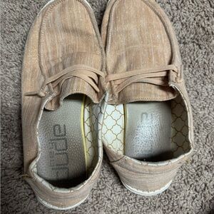 Hey Dude Woman’s Casual Peach Shimmer